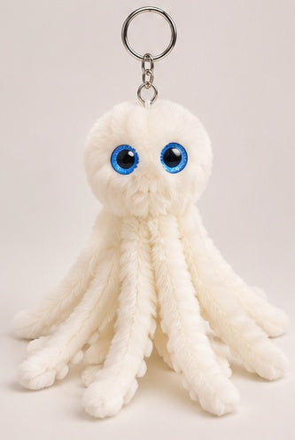 Wiggly Octo™ – Cute Plush Car Buddy 🐙