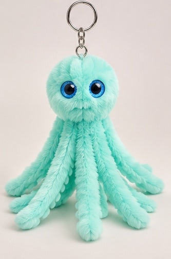 Wiggly Octo™ – Green Plush Car Buddy 🐙