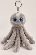Wiggly Octo™ – Gray Plush Car Buddy 🐙